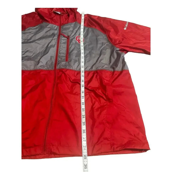 Columbia OU Sooners Full Zip Windbreaker Size XL Sooners Oklahoma Jacket - Picture 6 of 7